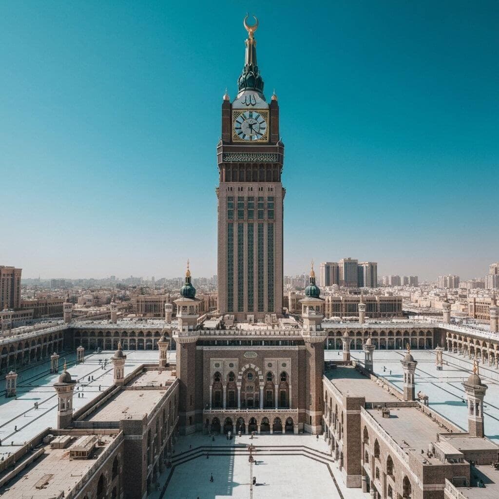 Abraj Al-Bait Clock Tower in Mecca